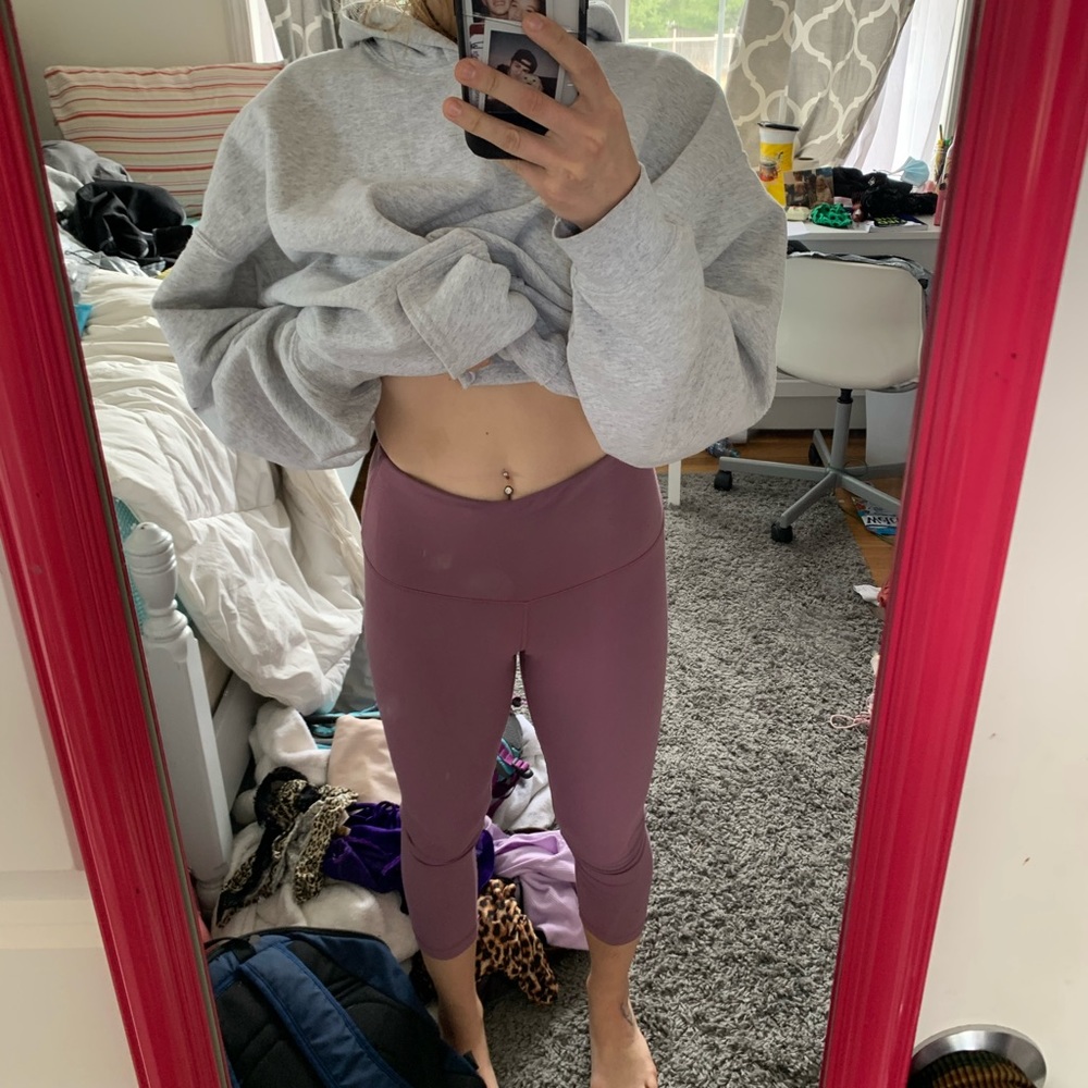 pinkish vapor leggings
